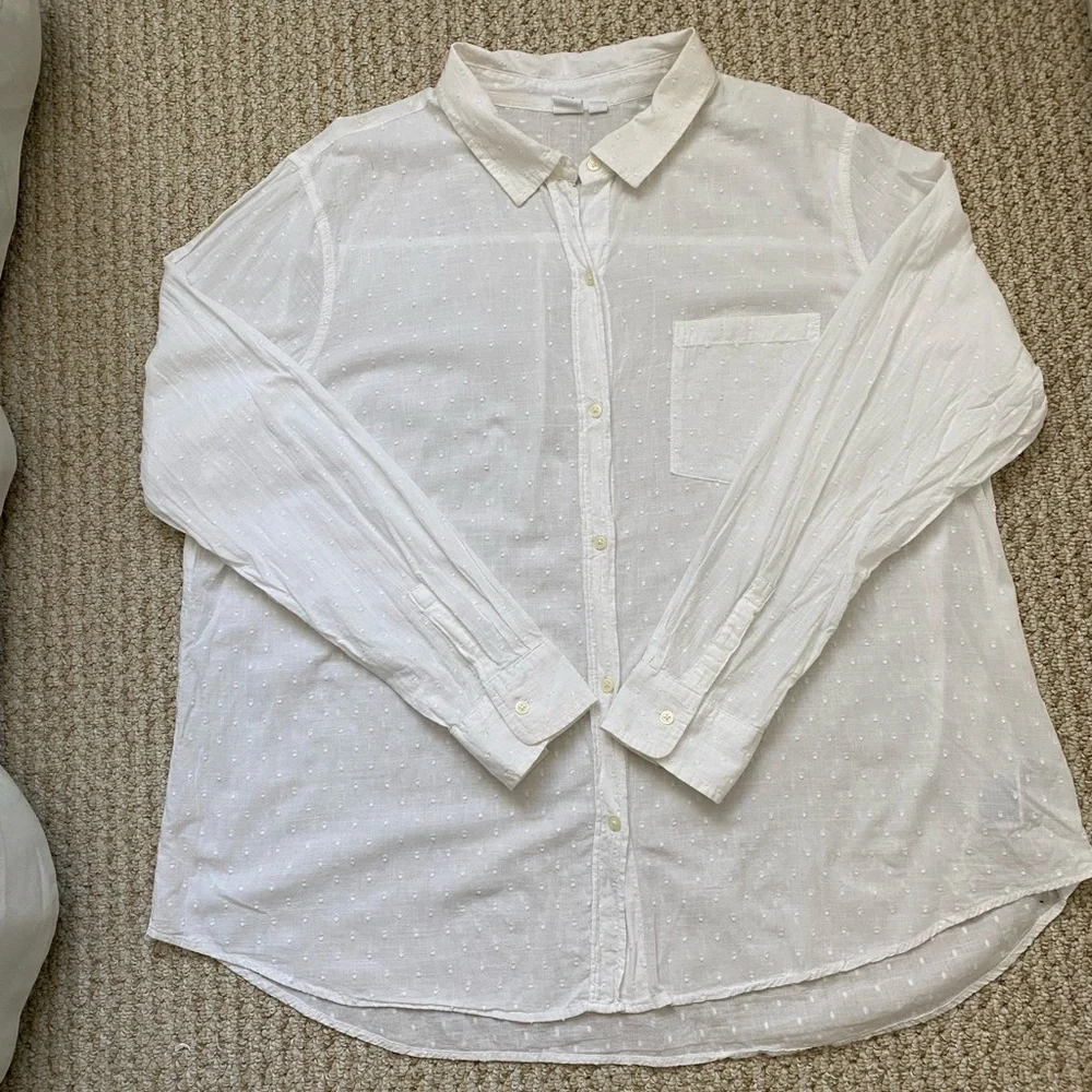 GAP | 100% Cotton Long Sleeve Button down Shirt XXL - Picture 11 of 14